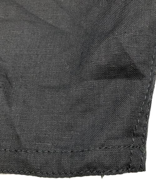 GANRYU（ガンリュウ）GANRYU (ガンリュウ) リネンショートパンツ ブラック サイズ:Sの古着・服飾アイテム