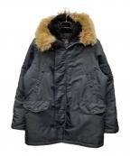 ALPHAアルファ）の古着「N-3Bタイプコート」｜ブラック