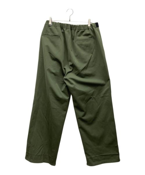 Graphpaper（グラフペーパー）Graphpaper (グラフペーパー) RIPSTOP JERSEY WIDE CHEF PANT カーキ サイズ:なしの古着・服飾アイテム