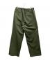 Graphpaper (グラフペーパー) RIPSTOP JERSEY WIDE CHEF PANT カーキ サイズ:なし：10000円
