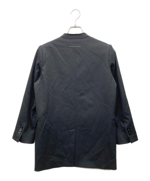 MM6 Maison Margiela（エムエムシックスメゾンマルジェラ）MM6 Maison Margiela (エムエムシックスメゾンマルジェラ) カラーレス テーラードジャケット ブラック サイズ:36 150/76Aの古着・服飾アイテム