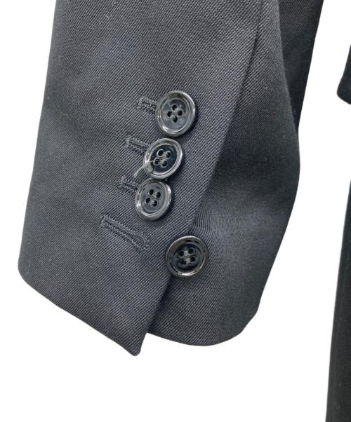 MM6 Maison Margiela（エムエムシックスメゾンマルジェラ）MM6 Maison Margiela (エムエムシックスメゾンマルジェラ) カラーレス テーラードジャケット ブラック サイズ:36 150/76Aの古着・服飾アイテム