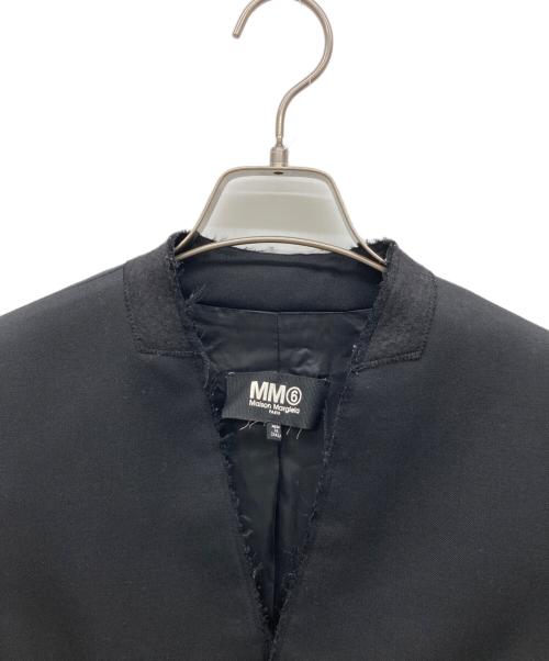 MM6 Maison Margiela（エムエムシックスメゾンマルジェラ）MM6 Maison Margiela (エムエムシックスメゾンマルジェラ) カラーレス テーラードジャケット ブラック サイズ:36 150/76Aの古着・服飾アイテム