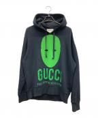 GUCCIグッチ）の古着「MANIFESTO SWEATSHIRT」｜ブラック