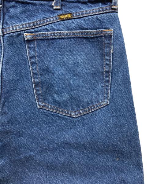 RUSTLER（ラスラー）RUSTLER (ラスラー) デニムパンツ インディゴ サイズ:34×32の古着・服飾アイテム