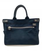 PORTERポーター）の古着「トートバッグS」｜ネイビー