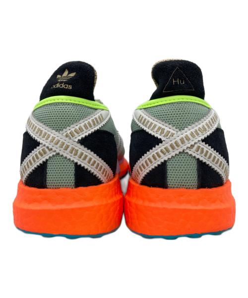 adidas（アディダス）adidas (アディダス) PHARRELL WILLIAMS (ファレルウィリアムス) NIGOLD (ニゴールド) TOKIO SOLAR HU ライトグリーン/オレンジ サイズ:270の古着・服飾アイテム