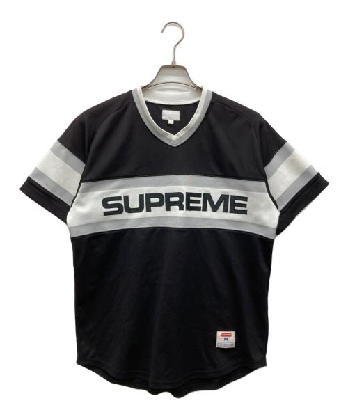 SUPREME（シュプリーム）Supreme (シュプリーム) Baseball Jersey ブラック サイズ:Mの古着・服飾アイテム