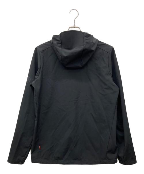 MAMMUT（マムート）MAMMUT (マムート) コーポレートソフトシェルフーデッドジャケット ブラック サイズ:ASIA Lの古着・服飾アイテム