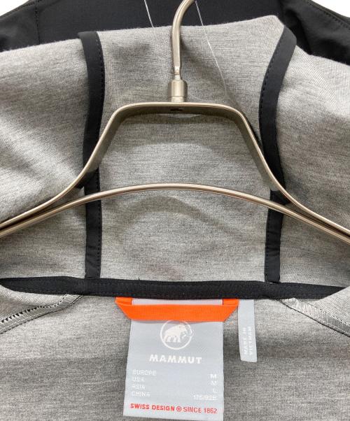 MAMMUT（マムート）MAMMUT (マムート) コーポレートソフトシェルフーデッドジャケット ブラック サイズ:ASIA Lの古着・服飾アイテム