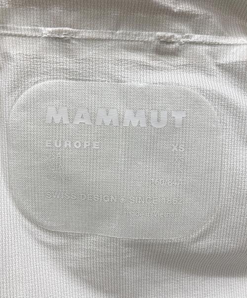 MAMMUT（マムート）MAMMUT (マムート) ケントライトエイチエスフーデットジャケット ホワイト サイズ:ASIA　Sの古着・服飾アイテム