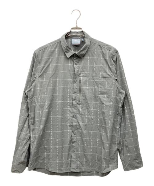 MAMMUT（マムート）MAMMUT (マムート) チェックシャツ グレー サイズ:ASIA 2XLの古着・服飾アイテム