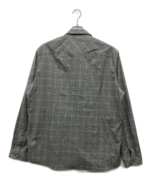 MAMMUT（マムート）MAMMUT (マムート) チェックシャツ グレー サイズ:ASIA 2XLの古着・服飾アイテム