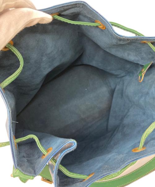 LOUIS VUITTON（ルイ ヴィトン）LOUIS VUITTON (ルイ ヴィトン) ノエ ブルー×グリーンの古着・服飾アイテム