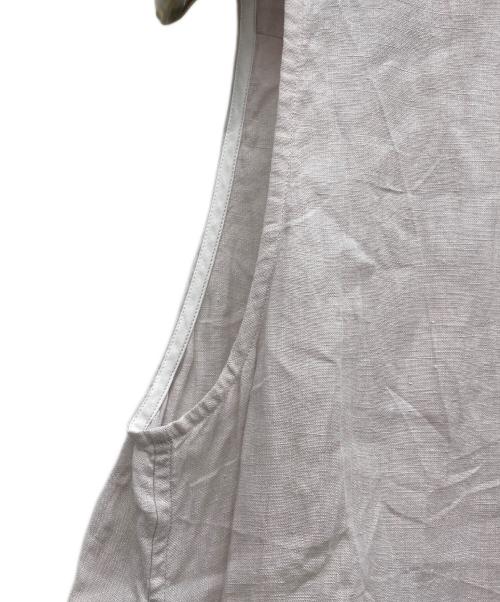 MARGARET HOWELL（マーガレットハウエル）MARGARET HOWELL (マーガレットハウエル) リネンシャツワンピース ピンク サイズ:Fの古着・服飾アイテム