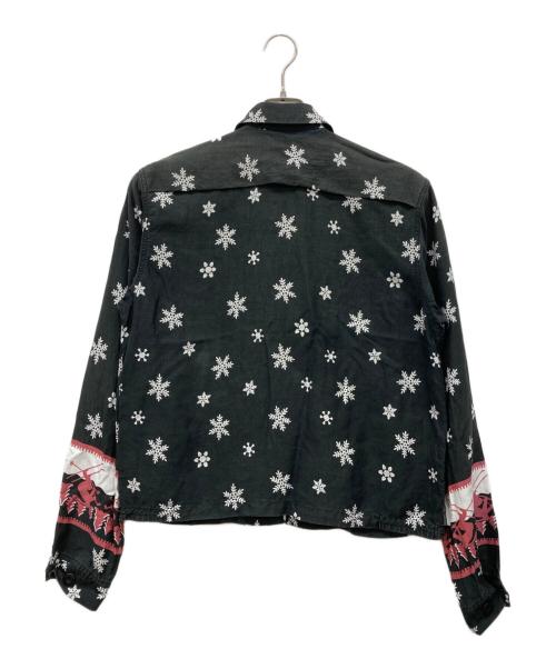 EVISU（エヴィス）EVISU (エヴィス) ドリズラージャケット ブラック サイズ:不明の古着・服飾アイテム