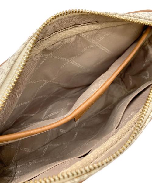 MICHAEL KORS（マイケル・コース）MICHAEL KORS (マイケルコース) JET SET LG EW CROSSBODY アイボリーの古着・服飾アイテム