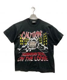 LOONEY TUNES（ルーニーチューンズ）の古着「プリントTシャツ」｜ブラック