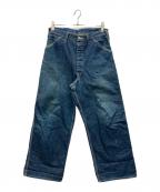EVISUエヴィス）の古着「デニムペインターパンツ」｜インディゴ