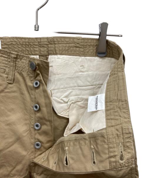 SASSAFRAS（ササフラス）SASSAFRAS (ササフラス) sprayer pants ベージュ サイズ:Sの古着・服飾アイテム
