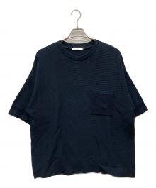 yashiki（ヤシキ）の古着「半袖ニット」｜ブラック