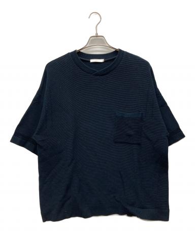 中古・古着通販】YASHIKI (ヤシキ) 半袖ニット ブラック サイズ:2 