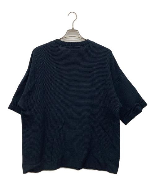 yashiki（ヤシキ）YASHIKI (ヤシキ) 半袖ニット ブラック サイズ:2の古着・服飾アイテム