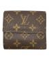 LOUIS VUITTON (ルイ ヴィトン) ポルト・モネ ビエ カルトクレディ ブラウン：12000円