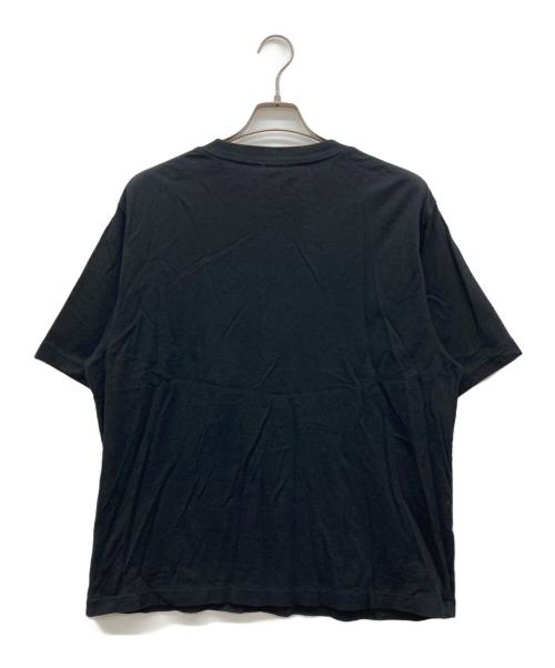 COMOLI（コモリ）COMOLI (コモリ) 裏毛半袖クルーネックカットソー ブラック サイズ:2の古着・服飾アイテム