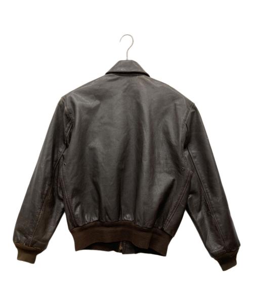 AVIREX（アヴィレックス）AVIREX (アヴィレックス) A－2タイプレザージャケット ブラウン サイズ:不明の古着・服飾アイテム