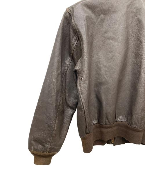 AVIREX（アヴィレックス）AVIREX (アヴィレックス) A－2タイプレザージャケット ブラウン サイズ:不明の古着・服飾アイテム