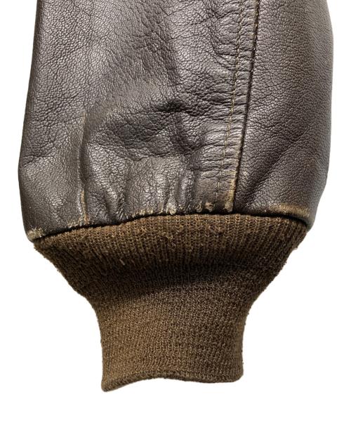 AVIREX（アヴィレックス）AVIREX (アヴィレックス) A－2タイプレザージャケット ブラウン サイズ:不明の古着・服飾アイテム