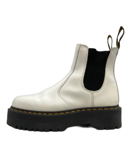 Dr.Martens（ドクターマーチン）Dr.Martens (ドクターマーチン) チェルシーブーツ ホワイト サイズ:6UKの古着・服飾アイテム