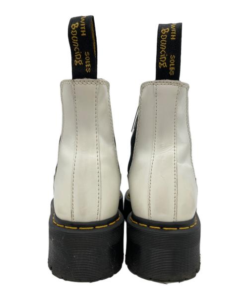 Dr.Martens（ドクターマーチン）Dr.Martens (ドクターマーチン) チェルシーブーツ ホワイト サイズ:6UKの古着・服飾アイテム