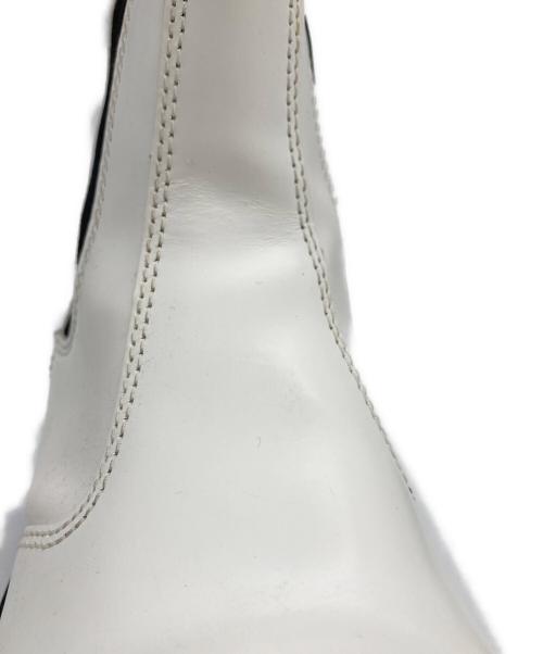 Dr.Martens（ドクターマーチン）Dr.Martens (ドクターマーチン) チェルシーブーツ ホワイト サイズ:6UKの古着・服飾アイテム