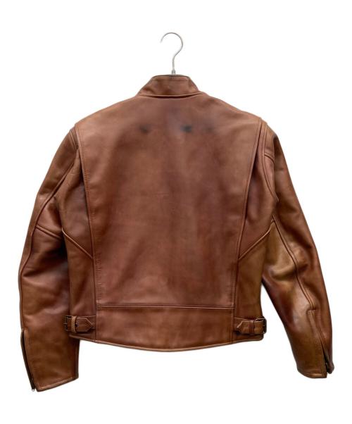 NANKAI（ナンカイ）NANKAI (ナンカイ) ライダースレザージャケット ブラウン サイズ:Lの古着・服飾アイテム