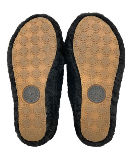 UGG（アグ）UGG (アグ) ファブイヤーサンダル ブラック サイズ:24の古着・服飾アイテム