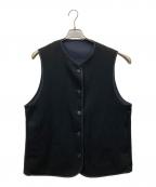 UNIVERSAL PRODUCTS.ユニバーサルプロダクツ）の古着「リバーシブルベスト」｜ブラック