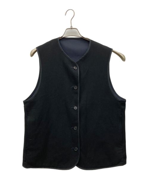 UNIVERSAL PRODUCTS.（ユニバーサルプロダクツ）UNIVERSAL PRODUCTS. (ユニバーサルプロダクツ) リバーシブルベスト ブラック サイズ:2の古着・服飾アイテム