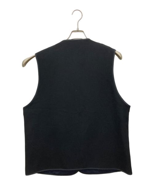 UNIVERSAL PRODUCTS.（ユニバーサルプロダクツ）UNIVERSAL PRODUCTS. (ユニバーサルプロダクツ) リバーシブルベスト ブラック サイズ:2の古着・服飾アイテム