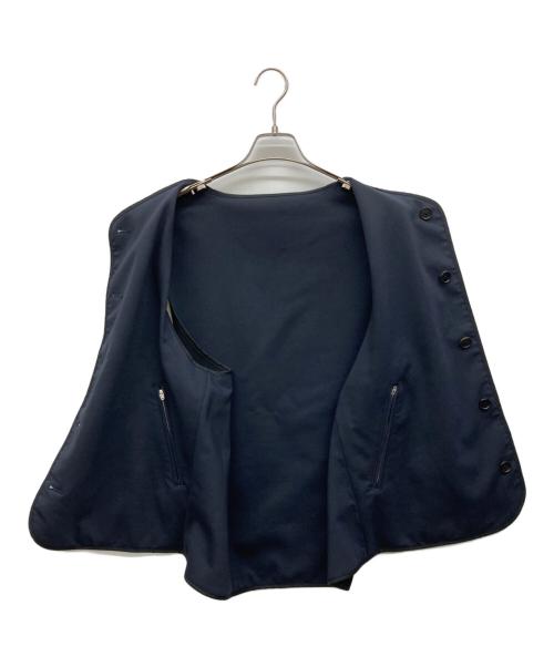 UNIVERSAL PRODUCTS.（ユニバーサルプロダクツ）UNIVERSAL PRODUCTS. (ユニバーサルプロダクツ) リバーシブルベスト ブラック サイズ:2の古着・服飾アイテム