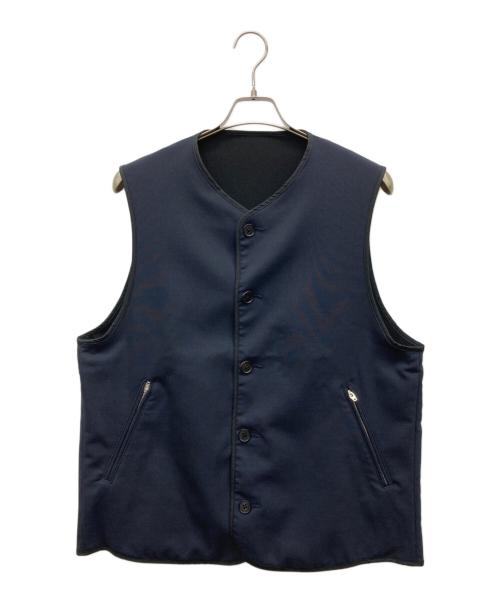 UNIVERSAL PRODUCTS.（ユニバーサルプロダクツ）UNIVERSAL PRODUCTS. (ユニバーサルプロダクツ) リバーシブルベスト ブラック サイズ:2の古着・服飾アイテム