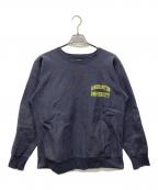 A vontadeアボンタージ）の古着「リバースウィーブスウェット」｜ネイビー