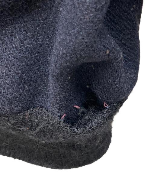 DeLong（デロング）DeLong (デロング) レザー切替スタジャン ネイビー サイズ:46の古着・服飾アイテム