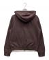 kaiko (カイコー) ダブルジップパーカー ブラウン サイズ:3：5000円