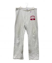 Champion（チャンピオン）の古着「リバースウィーブスウェットパンツ」｜グレー