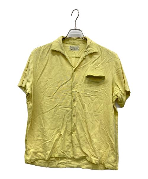 Duke of Hollywood（デュークオブハリウッド）duke of hollywood (デュークオブハリウッド) イタリアンカラーシャツ イエロー サイズ:Lの古着・服飾アイテム
