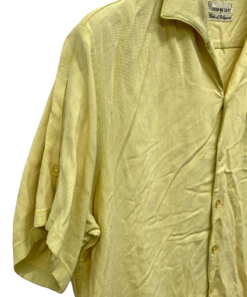 Duke of Hollywood（デュークオブハリウッド）duke of hollywood (デュークオブハリウッド) イタリアンカラーシャツ イエロー サイズ:Lの古着・服飾アイテム