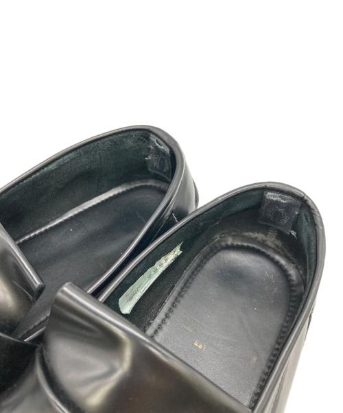 FRED PERRY（フレッドペリー）FRED PERRY (フレッドペリー) GEORGE COX (ジョージコックス) スタッズローファー ブラック サイズ:UK9の古着・服飾アイテム