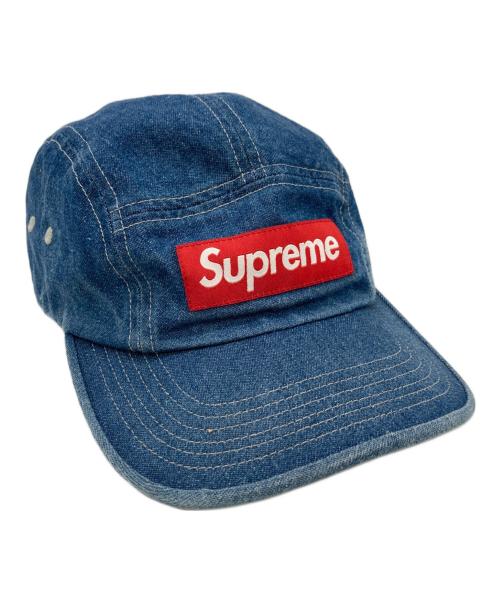 SUPREME（シュプリーム）Supreme (シュプリーム) ボックスロゴデニムキャップ インディゴの古着・服飾アイテム